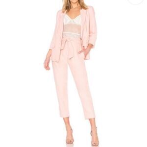 Joie Jun Cotton Linen Paper Bag Pants 10 EUC